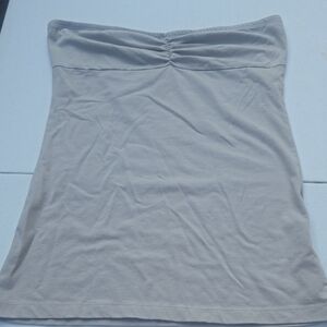 Dots Light Gray Tube Top